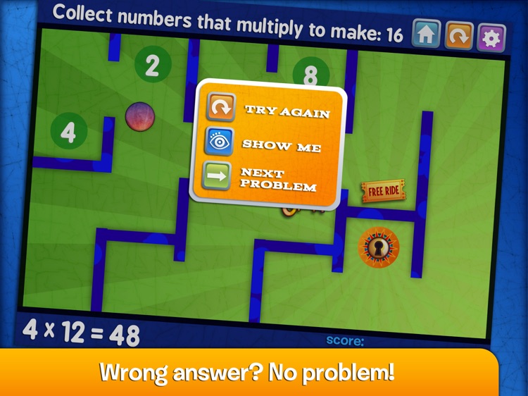 Marble Math Multiplication screenshot-3