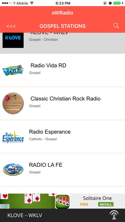 eWRadio - Live Radio Streaming screenshot-3