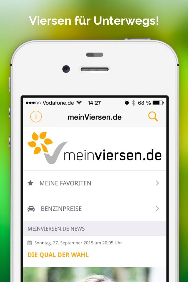 meinViersen.de screenshot 3