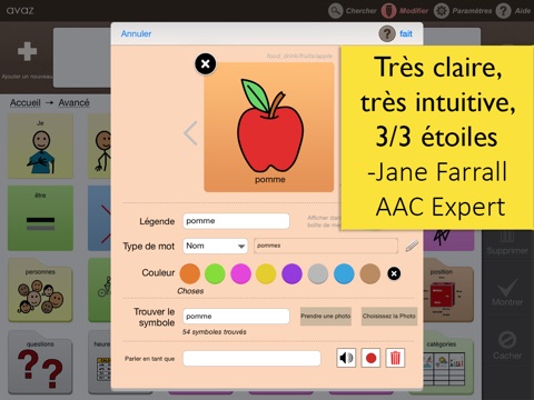 Avaz en Français Lite screenshot 4