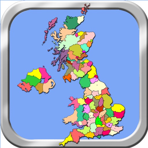 United Kingdom Puzzle Map