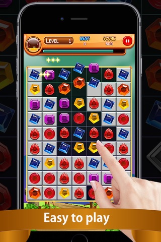 Crystal Mania Match 3 Unlimited Puzzle screenshot 3