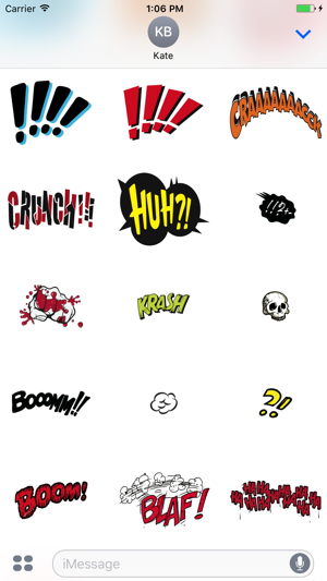 Comic Talk Stickers Pack 03(圖2)-速報App