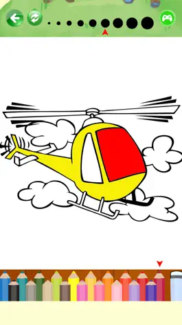 Game screenshot Helicopter Coloring Pages For Learn painting mod apk