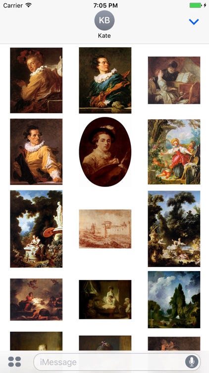 Jean Honore Fragonard Artworks Stickers