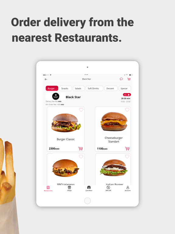 Menu.am - Food & More Delivery screenshot 2