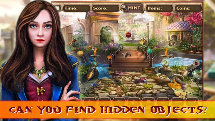 Hidden object: Mysterious traveler