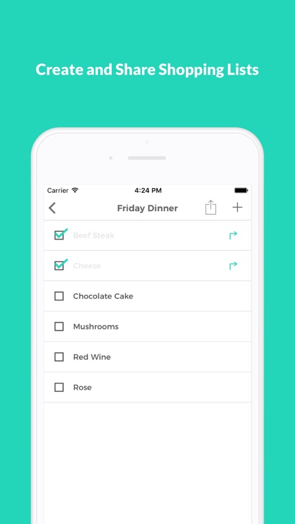 KEEP - Simple Grocery Tracker and Shopping List