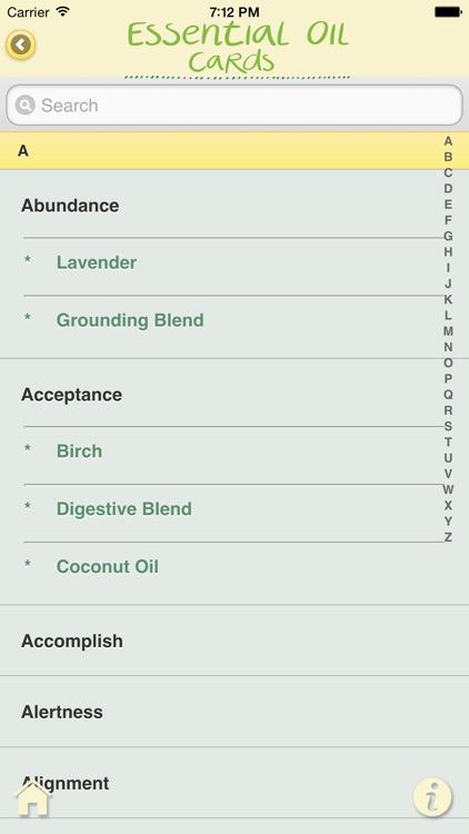 Essential Oil Cards screenshot-3