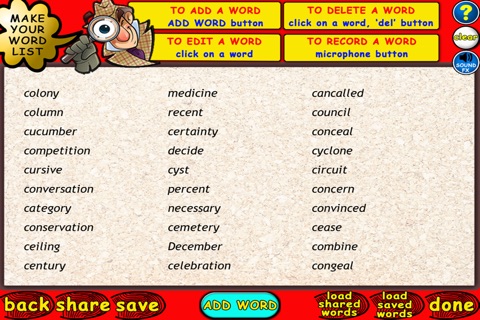 My Word Sort screenshot 2