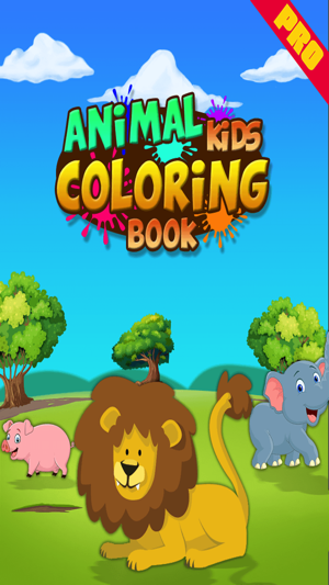 Pro Animal Kids Coloring Book(圖1)-速報App