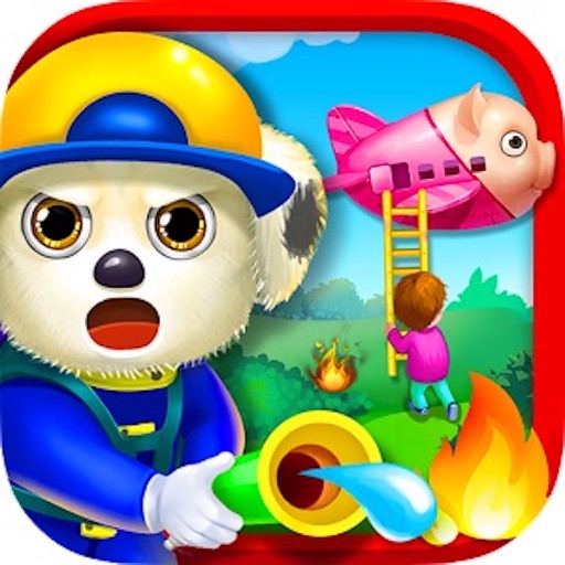 Pet Dog Fireman To Save Farm iOS App