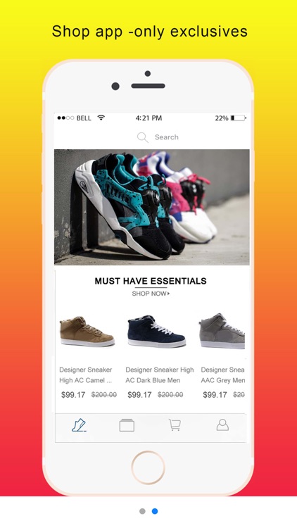 online sneaker shop