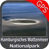 Hamburg Wadden Sea National Park  GPS Map Navigat