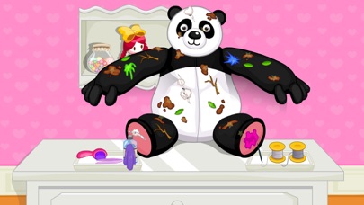 How to cancel & delete Panda rag doll -  repair  dress up  Dolly from iphone & ipad 4