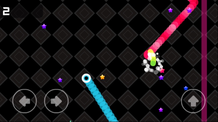 Snake War Battle Worm.io Slither Collect Stars