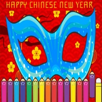 Happy New Year Coloring Painting Games for kids