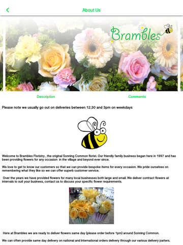 Brambles Floristry screenshot 2