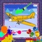 Coloring Page Game for Plane