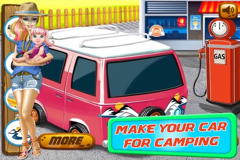 Family Going To Camping Kids Games screenshot 3