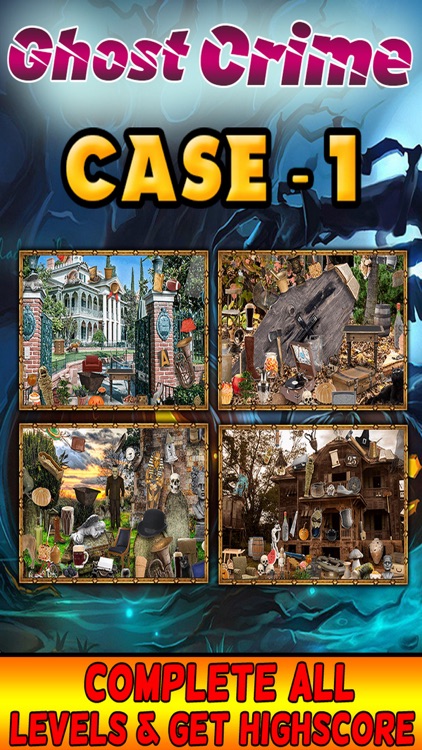 Hidden Object Games: Ghost Crime PRO