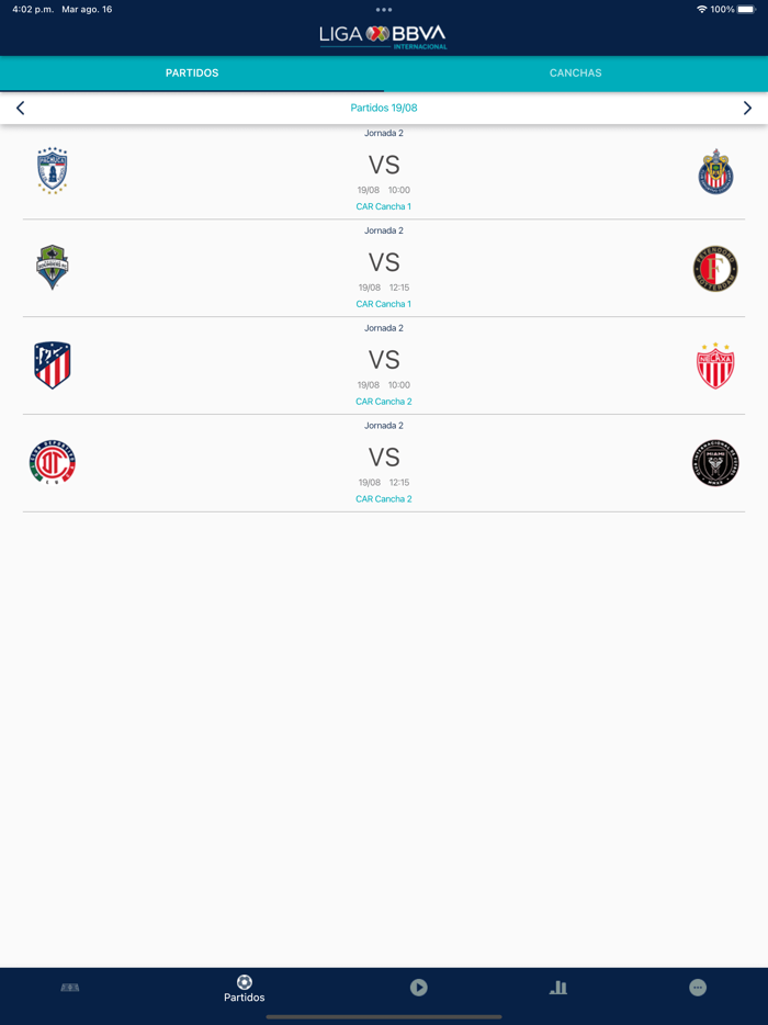 LIGA BBVA MX INTERNACIONAL
