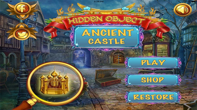 Hidden Objects Game : Ancient Castle