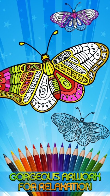 Adult Coloring Book - Creatively Calm Mind