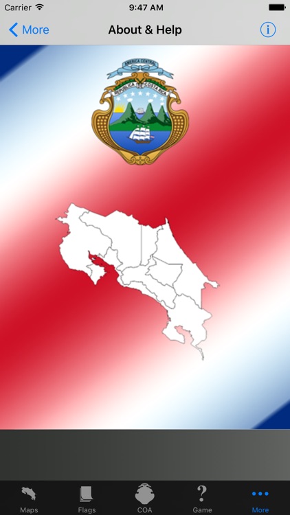 Costa Rica Province Maps, Flags, Capitals