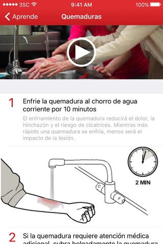 Primeros Auxilios – Cruz Roja Peruana screenshot 2