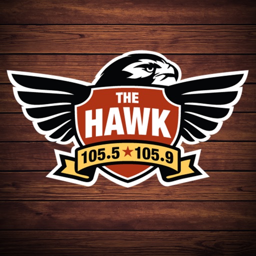 KTHK/The Hawk/105.5 & 105.9 FM Icon