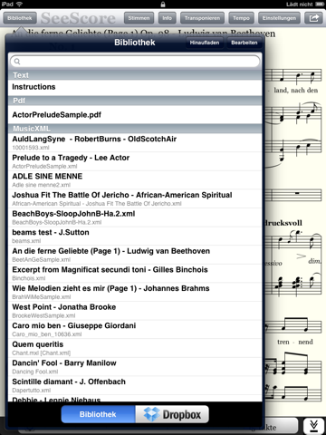 SeeScore screenshot 2