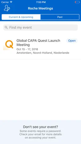 Game screenshot Roche Global Meetings apk