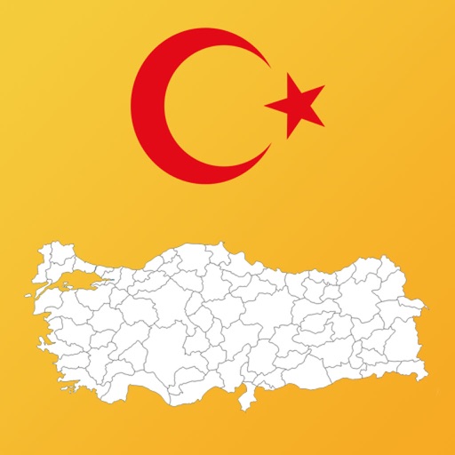 Turkey State Maps Info and Quiz iOS App