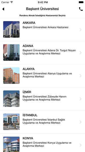 Başkent Üniversitesi Hastaneleri(圖3)-速報App