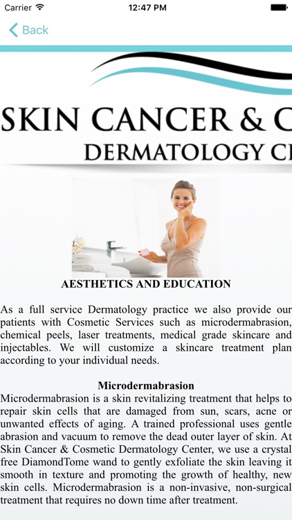 Skin Cancer & Cosmetic Centers screenshot-3