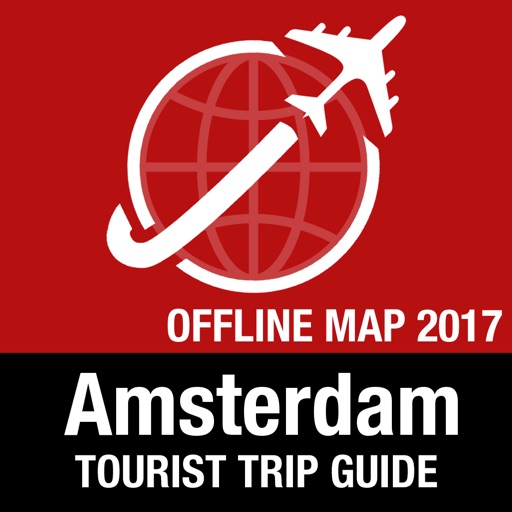 Amsterdam Tourist Guide + Offline Map icon