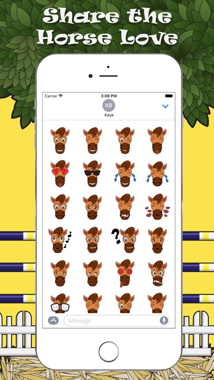 HORSEmoji - Horse Riding Emoji & Stickers #Stimoji screenshot-3