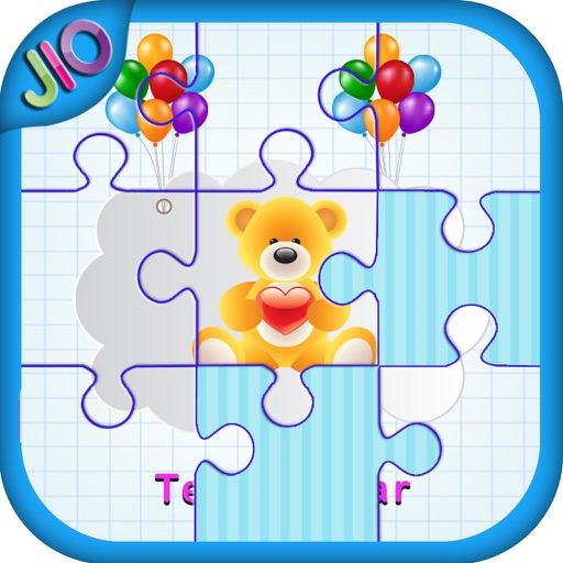 Kids Toy Jigsaw Puzzle Icon