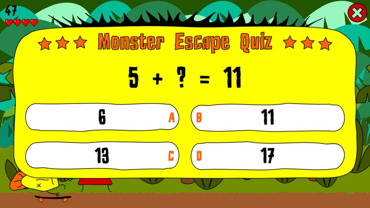 Aek in the Math Monsterland FREE screenshot-3