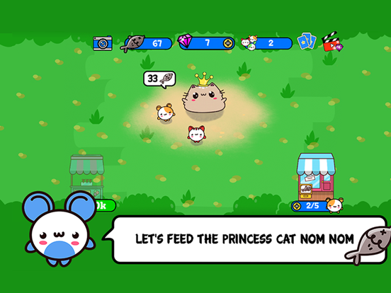 Princess Cat Nom Nom Clicker Idle By Evolution Games Gmbh Ios United States Searchman App Data Information - eat or die nom nom roblox