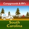 Camping spots & RV's is a simple and easy to use map to find the nearest Campsite or RV Park locations