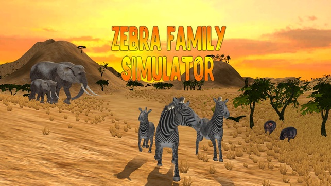 Zebra Family Simulator(圖1)-速報App