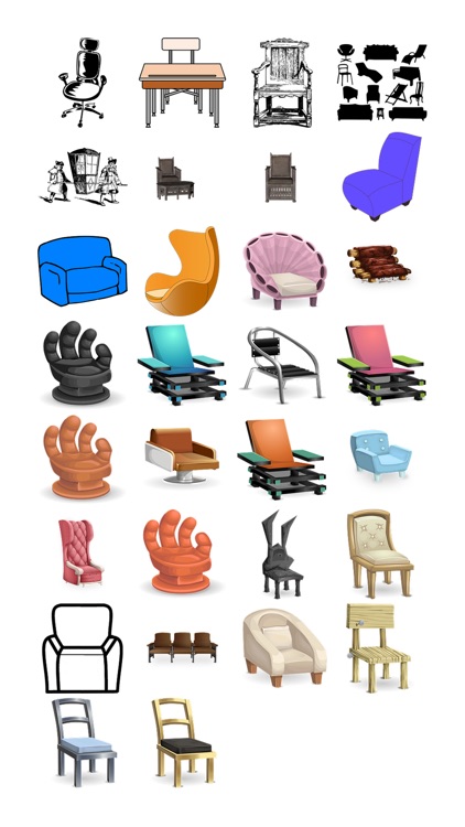 Chair Sticker Pack