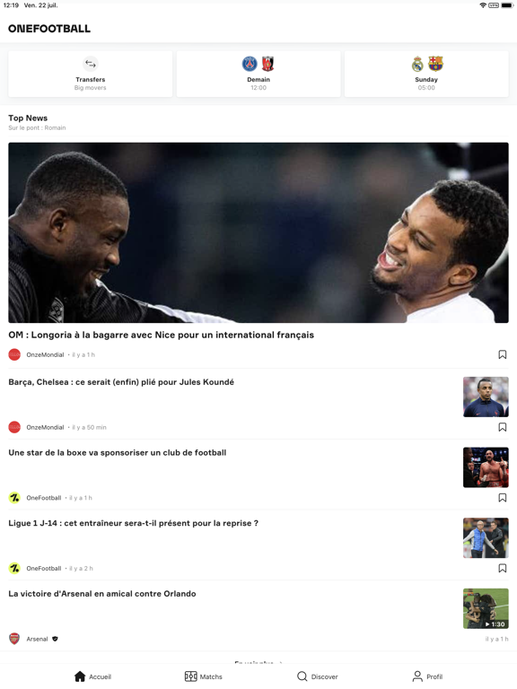 OneFootball - Actu du Football OneFootball - Actu du Football