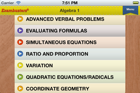 ASVAB Math Prep Flashcards Exambusters screenshot 3