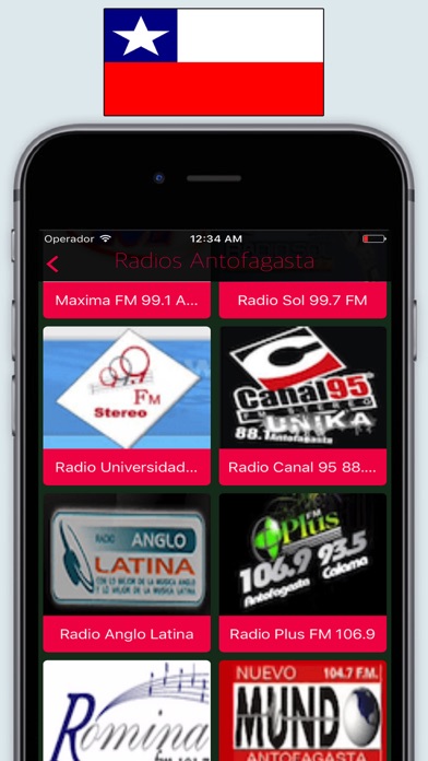 Radios Chile / Emisoras de Radio Chilenas en Vivo screenshot 3