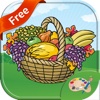 Fruit Coloring book free for kids