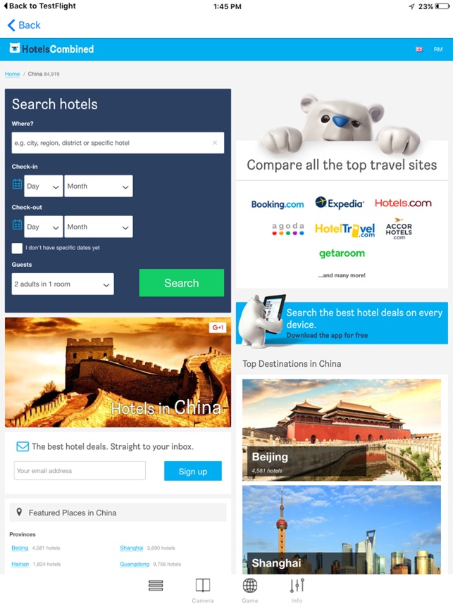 Travel China Hotel Booking(圖2)-速報App