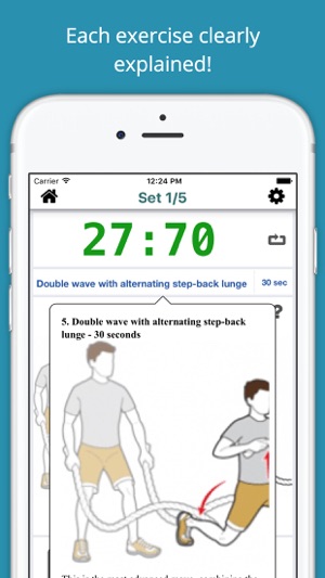 Battle Rope Challenge Workout PRO(圖3)-速報App